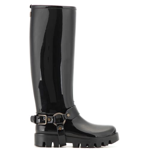 dolce and gabbana rain boots
